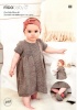 Knitting Pattern - Rico 928 - Baby Classic DK - Babies Dress, Headband and Slippers